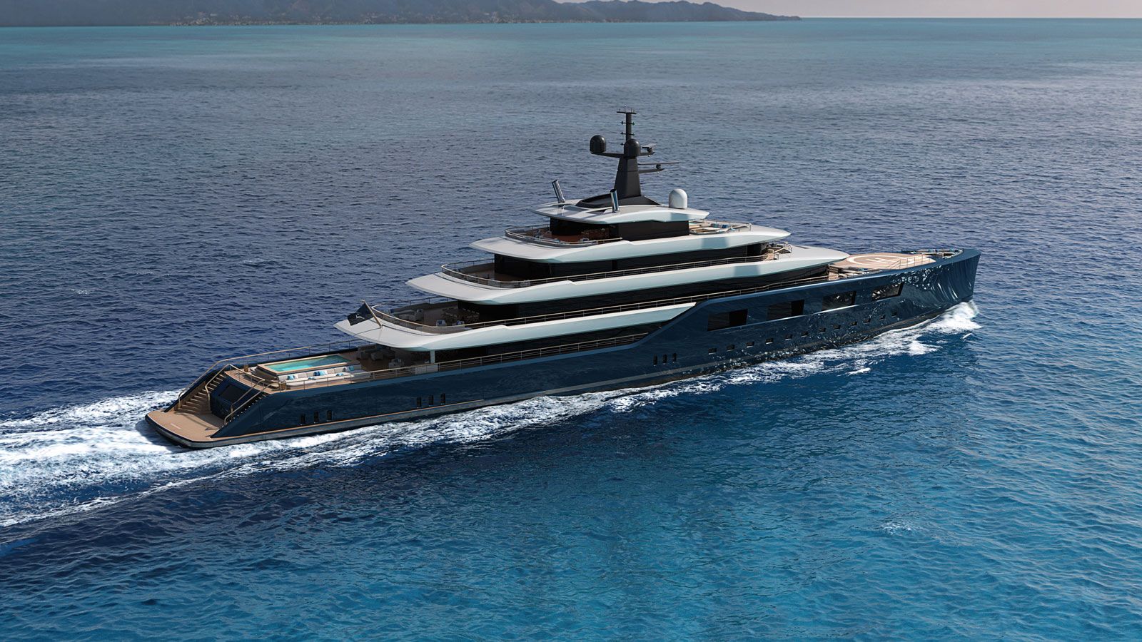Inside Nauta Design's 96m superyacht concept Blue